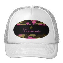 ÉTOILE ROSE DE 311 CAMO CASQUETTE