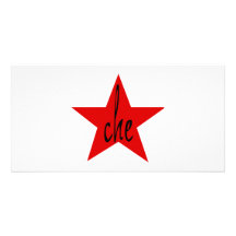 Étoile rouge de Che ! Cartes Avec Photo