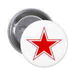 Étoile rouge russe pin's avec agrafe