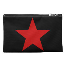 Étoile rouge trousses à accessoires de voyage