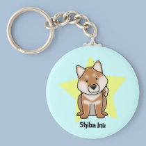 Étoile Shiba Inu de Kawaii porte-clés