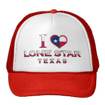 Étoile solitaire, le Texas Casquette