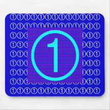 Étoile superbe NumberOne Tapis De Souris