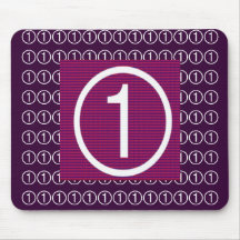 Étoile superbe NumberOne Tapis De Souris