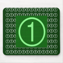 Étoile superbe NumberOne Tapis De Souris