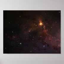 Étoiles dans l'espace posters