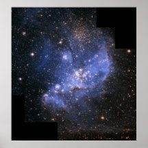 Étoiles de nourrisson dans le petit nuage de Magel Posters