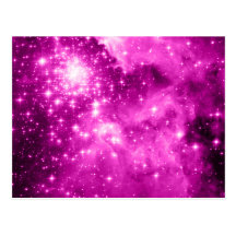 Étoiles de rose carte postale