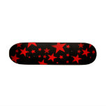 ÉTOILES DE ROUGE ! ! ! SKATEBOARD CUSTOMISABLE