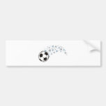Étoiles du football autocollant pour voiture