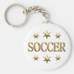 Étoiles du football porte-clefs