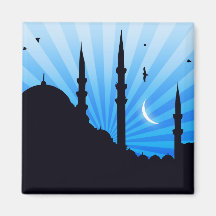 Étoiles du soir à Istanbul Magnets Pour Réfrigérateur