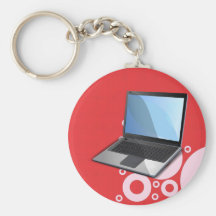 Étoiles, ordinateur portable porte-clés