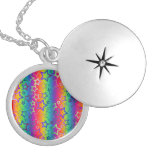 Étoiles psychédéliques d'arc-en-ciel pendentifs personnalisés