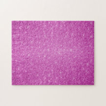 Étoiles roses de scintillement puzzles