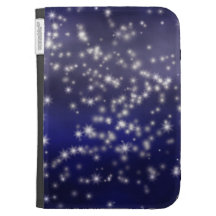 Étoiles scintillantes étui clavier kindle
