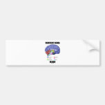 Être sensible intérieur (cerveau anatomique) adhésif pour voiture