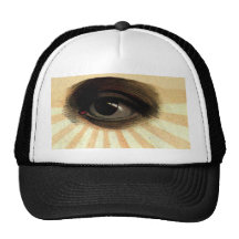 Être suprême maçonnique vintage tout l'oeil voyant casquettes de camionneur
