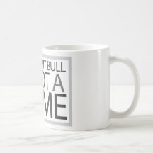 Être un pitbull n'est pas un crime tasses