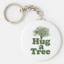 Étreignez un arbre pour le jour de la terre porte-clefs