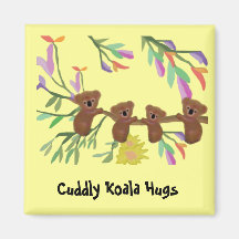 Étreintes câlines de koala aimant