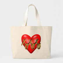 Étreintes et T-shirts et cadeaux de baisers pour e Sac