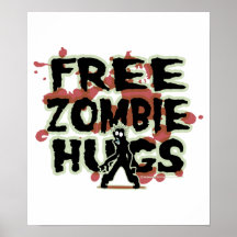 Étreintes libres de zombi posters