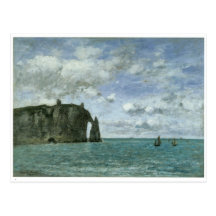 Etretat, le Porte d'Aval, 1890 Carte Postale