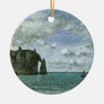 Etretat, le Porte d'Aval, 1890 Décoration De Noël