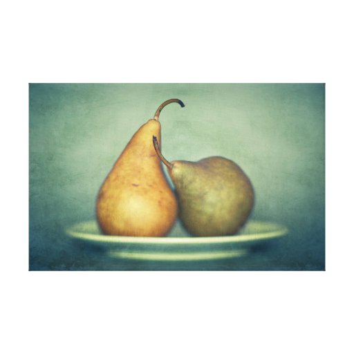 Étude de fruit toile tendue sur châssis