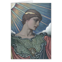 Étude de Minerva Cartes De Vœux