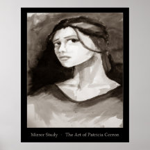 Étude de miroir poster
