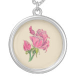 Étude d'un pendentif de rose
