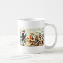 Étude pour tricoter mugs à café