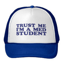 Étudiant de Med Casquettes De Camionneur