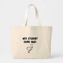 étudiant de med devenant fou sac fourre-tout