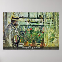 Eugène Manet sur l'île du Wight Posters
