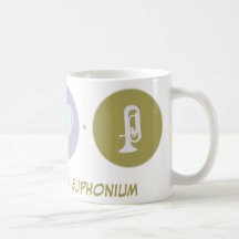 Euphonium d'amour de foi mugs