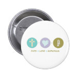 Euphonium d'amour de foi pin's avec agrafe