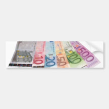 Euro billets de banque adhésif pour voiture