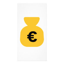 Euro d'argent cartes avec photo