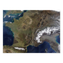 Europe occidentale photo sur toile