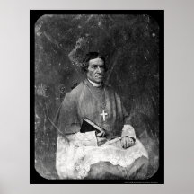 Évêque Baraga Daguerreotype 1844 Posters