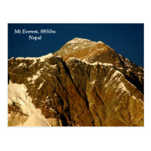 Everest Carte Postale