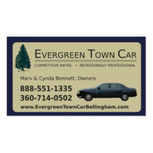 EvergreenBusCrd3 Modèle De Carte De Visite
