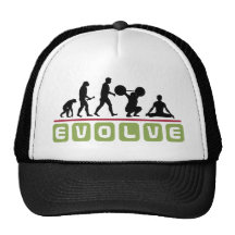 Évoluez le cadeau de yoga casquettes de camionneur