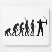 évolution bow and arrow tapis de souris