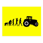 Évolution d'agriculteurs d'élever des conducteurs  cartes postales