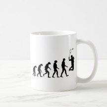 Évolution de badminton tasse à café