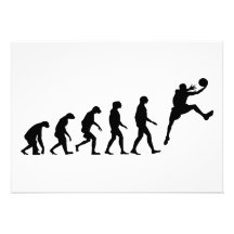 Évolution de basket-ball faire-parts